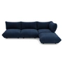 Fatboy - Sumo Corner sofa right, deep blue (corduroy)
