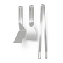 höfats - Barbecue cutlery set (3-piece), stainless steel