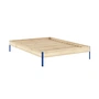 Karup Design - Core Bed 140 x 200 cm, pine / vivid blue