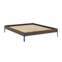Karup Design - Core Bed 160 x 200 cm, pine carob brown / vivid blue