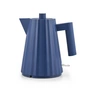 Alessi - Plissé kettle 1 l, blue