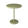 Tom Dixon - Groove Round garden table, Ø 69.7 cm, moss green