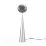 Tom Dixon - Whirl Cone Fat LED floor lamp, silver / silver