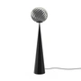 Tom Dixon - Whirl Cone Fat LED floor lamp, silver / black