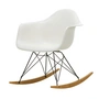 Vitra - Eames Plastic Armchair RAR, yellowish maple / basic dark / white