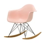 Vitra - Eames Plastic Armchair RAR RE, maple yellowish / basic dark / pale pink