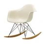 Vitra - Eames Plastic Armchair RAR RE, maple yellowish / basic dark / pebble