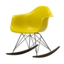 Vitra - Eames Plastic Armchair RAR RE, dark maple / basic dark / mustard