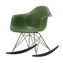 Vitra - Eames Plastic Armchair RAR RE, dark maple / basic dark / forest