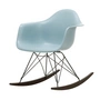 Vitra - Eames Plastic Armchair RAR RE, dark maple / basic dark / ice gray