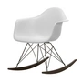 Vitra - Eames Plastic Armchair RAR RE, dark maple / basic dark / cotton white