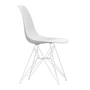 Vitra - Eames Plastic Side Chair DSR RE, white / cotton white (white felt glides)