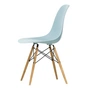 Vitra - Eames Plastic Side Chair DSW RE, honey-colored ash / ice grey (basic dark felt glides)