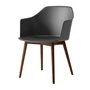 & Tradition - Rely Armchair HW76, walnut lacquered / stone gray