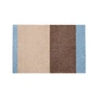 tica copenhagen - Stripes Horizontal Runner, 40 x 60 cm, Ivory / sand / blue