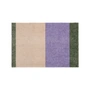 tica copenhagen - Stripes Horizontal Runner, 40 x 60 cm, lilac / ivory / green