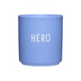 Design Letters - AJ Favourite Porcelain mug, Hero / sky blue