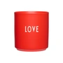 Design Letters - AJ Favourite Porcelain mug, Love / red