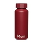 Design Letters - AJ thermos flask Hot & Cold 0.5 l, Mom / burgundy (special edition)