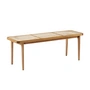 Norr11 - Le Roi Bench with wickerwork, natural ash