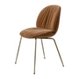 Gubi - Beetle Soft Dining Chair, fully upholstered, antique brass / Sunday (112)