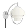 Gubi - Multi-Lite Wall light, chrome / white semi matt