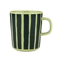 Marimekko - Oiva Piccolo mug with handle, 250 ml, pear / dark green