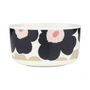 Marimekko - Oiva Unikko Bowl 500 ml, off white / charcoal / sand / pink