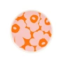 Marimekko - Oiva Unikko Plate Ø 20 cm, white / pink / orange