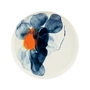 Marimekko - Oiva Valssi plate, Ø 25 cm, white / blue / orange