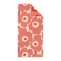 Marimekko - Unikko Bath towel 70 x 150 cm, off white / orange red
