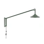 FDB Møbler - Hasle U17 Wall light, olive green (RAL1013)