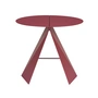 Zuiver - Foldy Folding side table, marsala red