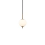 Umage - Audrey 1 LED pendant light, brass / opal glass