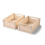 LIEWOOD - Weston Storage box, 36 x 25 x 13.5 cm, apple blossom (set of 2)