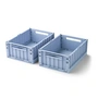 LIEWOOD - Weston Storage box, 36 x 25 x 13.5 cm, dusty lavender (set of 2)