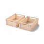 LIEWOOD - Weston Storage box, 25 x 18 x 9.5 cm, apple blossom (set of 2)