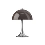 Louis Poulsen - Panthella 250 Portable V3 Rechargeable LED table lamp, chrome / original opal brown