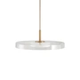 Umage - Asteria Mini LED pendant light, brass / glass