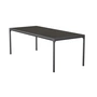 HOUE - FOUR Outdoor table, 210 x 90 cm, dark gray / graphite