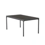 HOUE - FOUR Outdoor table, 160 x 90 cm, dark gray / graphite