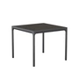 HOUE - FOUR Outdoor table, 90 x 90 cm, dark gray / graphite