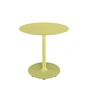 HOUE - Pico Garden table, Ø 74 cm, round frame, lemon zest