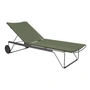 HOUE - CLICK Chaise Longue adjustable, olive green
