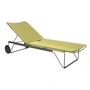 HOUE - CLICK Chaise Longue adjustable, lemon zest