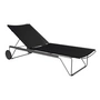 HOUE - CLICK Chaise Longue adjustable, black
