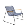 HOUE - CLICK Roomy Outdoor Lounge Chair, dove blue