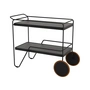 HOUE - CLICK Serving trolley, black
