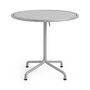 HAY - Deville Table, outdoor, Ø 80 cm, silver gray