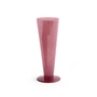HAY - Conical Vase M, Ø 8.3 x H 23 cm, rose and dark red